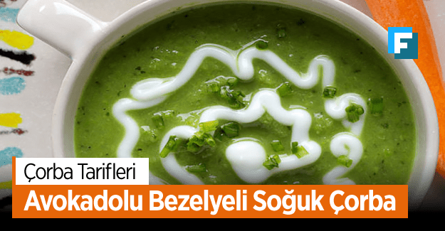 Avokadolu Bezelyeli Soğuk Çorba Tarifi - Nasıl Yapılır?